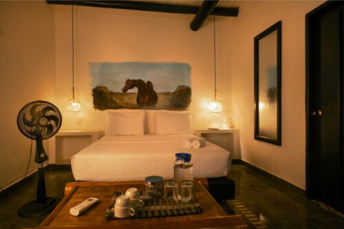 Habitaciòn con ventilador