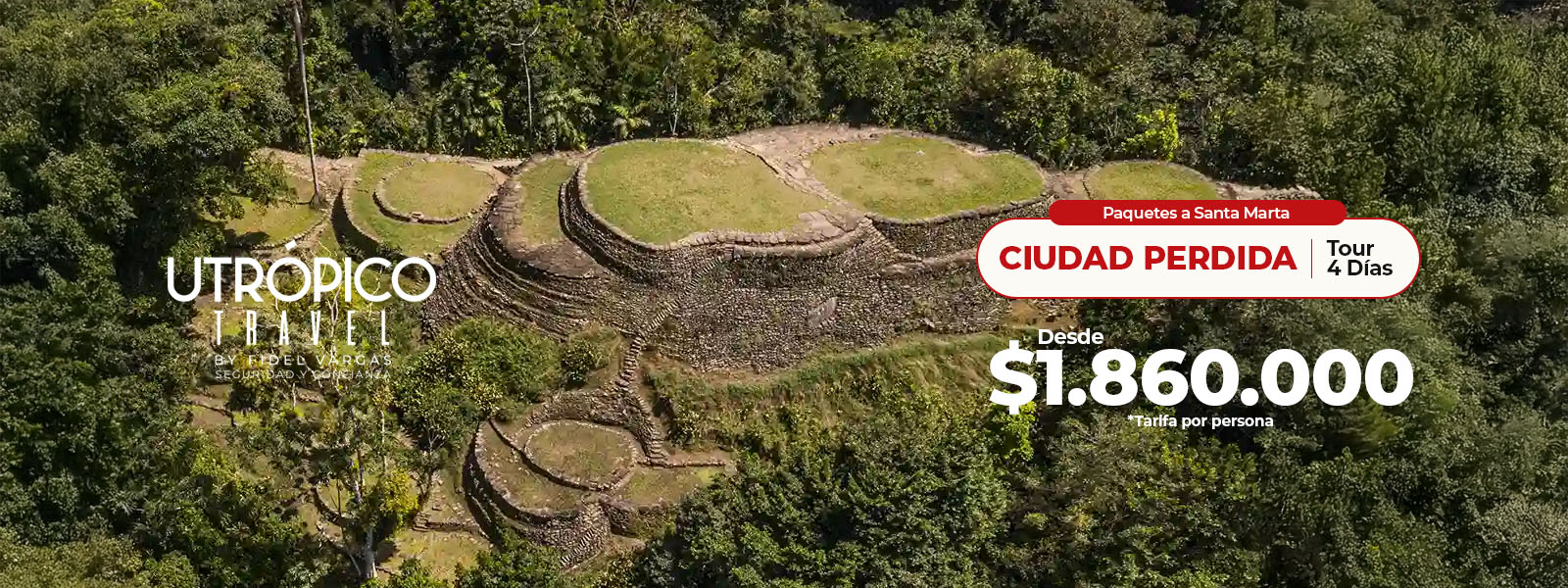 utropicotravel.com - ciudad perdida