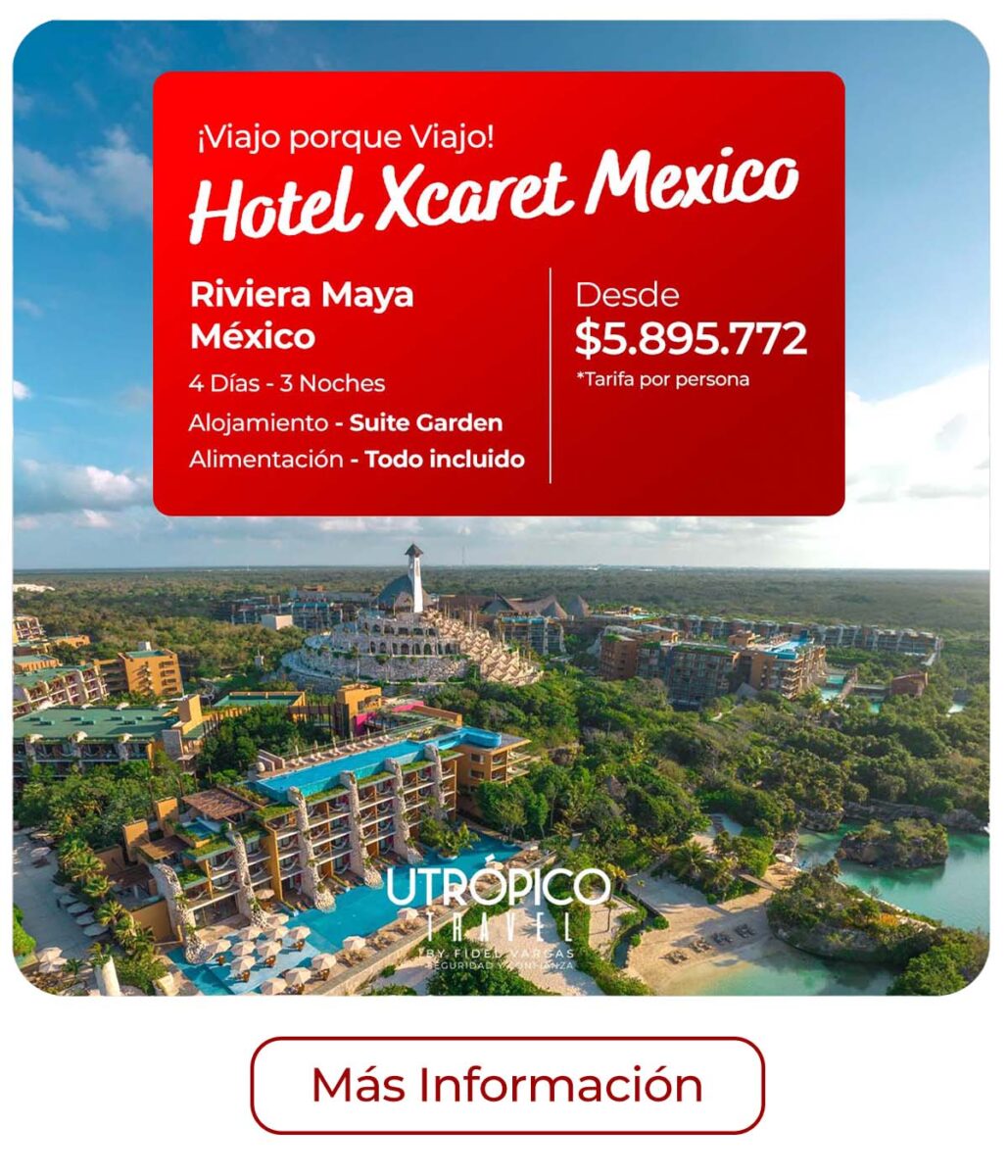 utropicotravel.com - hotel xcaret mexico